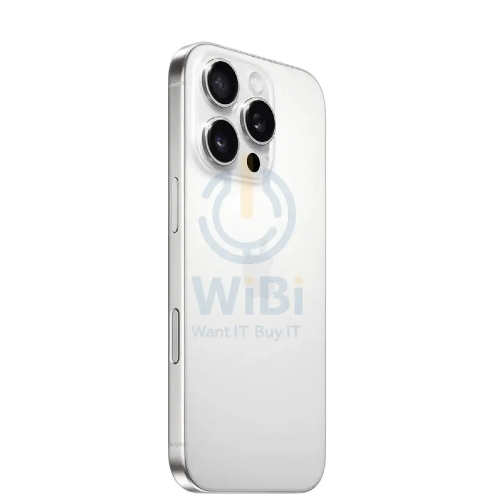 Apple iPhone 16 Pro - 128GB / White Titanium / 5G / 6.3’’/ Middle East Version Mobiles & Tablets > Mobiles