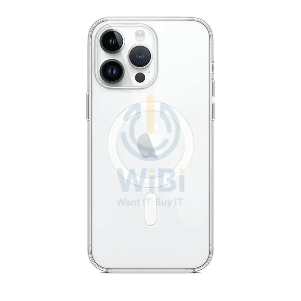 Apple iPhone MagSafe Silicone Case - iPhone 14 Pro Max / Clear Accessories > Mobiles & Tablets