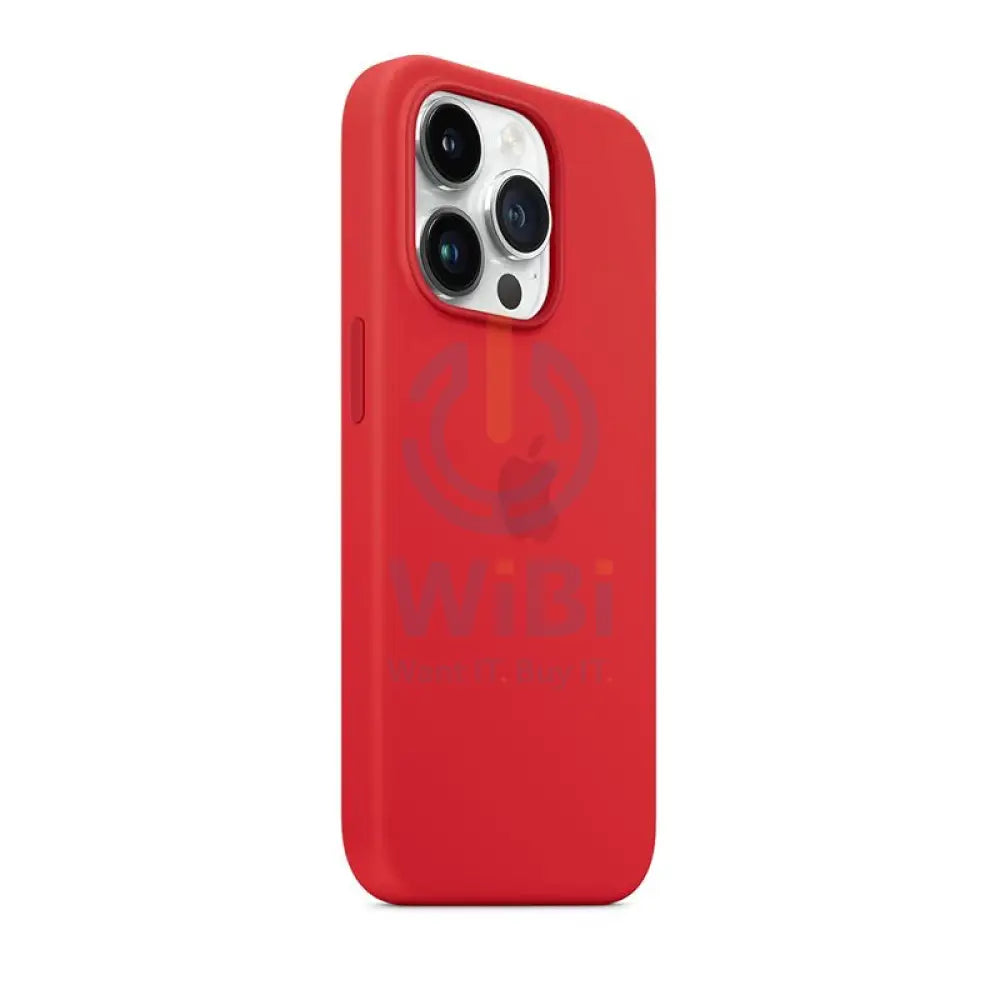 Apple iPhone MagSafe Silicone Case - iPhone 14 Pro Max / Red Accessories > Mobiles & Tablets > Offer Zone