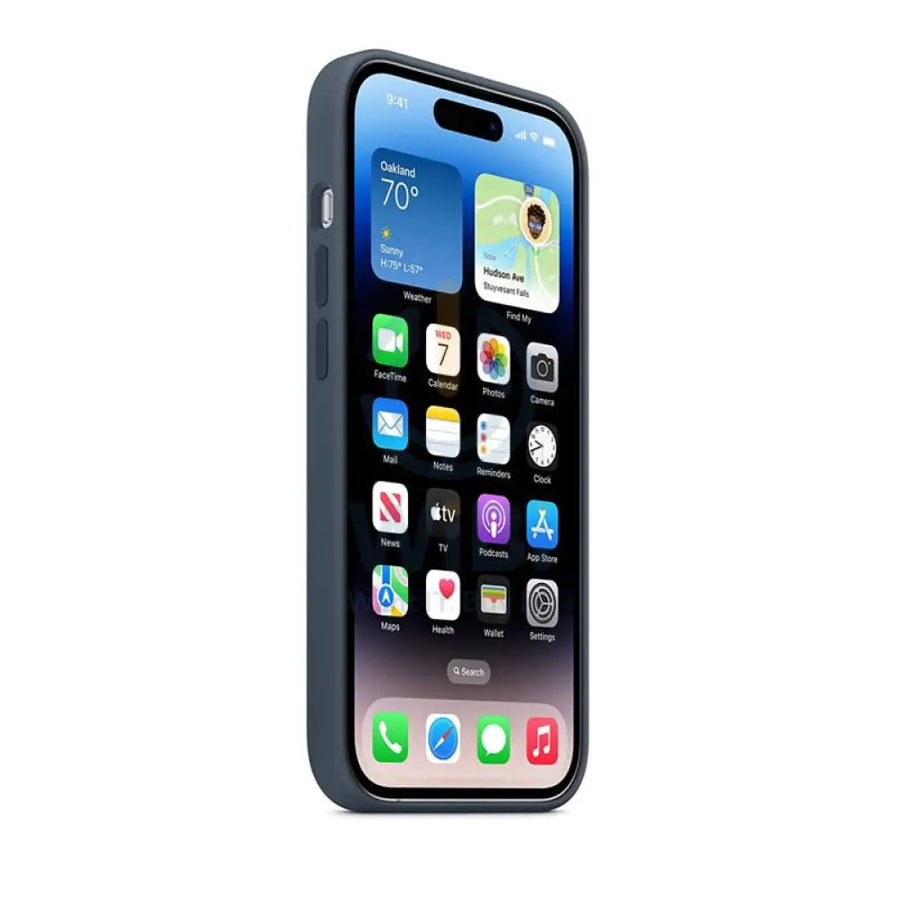 Apple iPhone MagSafe Silicone Case - iPhone 14 Pro Max / Storm Blue Accessories > Mobiles & Tablets > Offer Zone