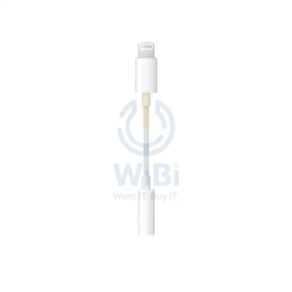 Apple Lightning to 3.5mm Headphone Jack Adapter – White