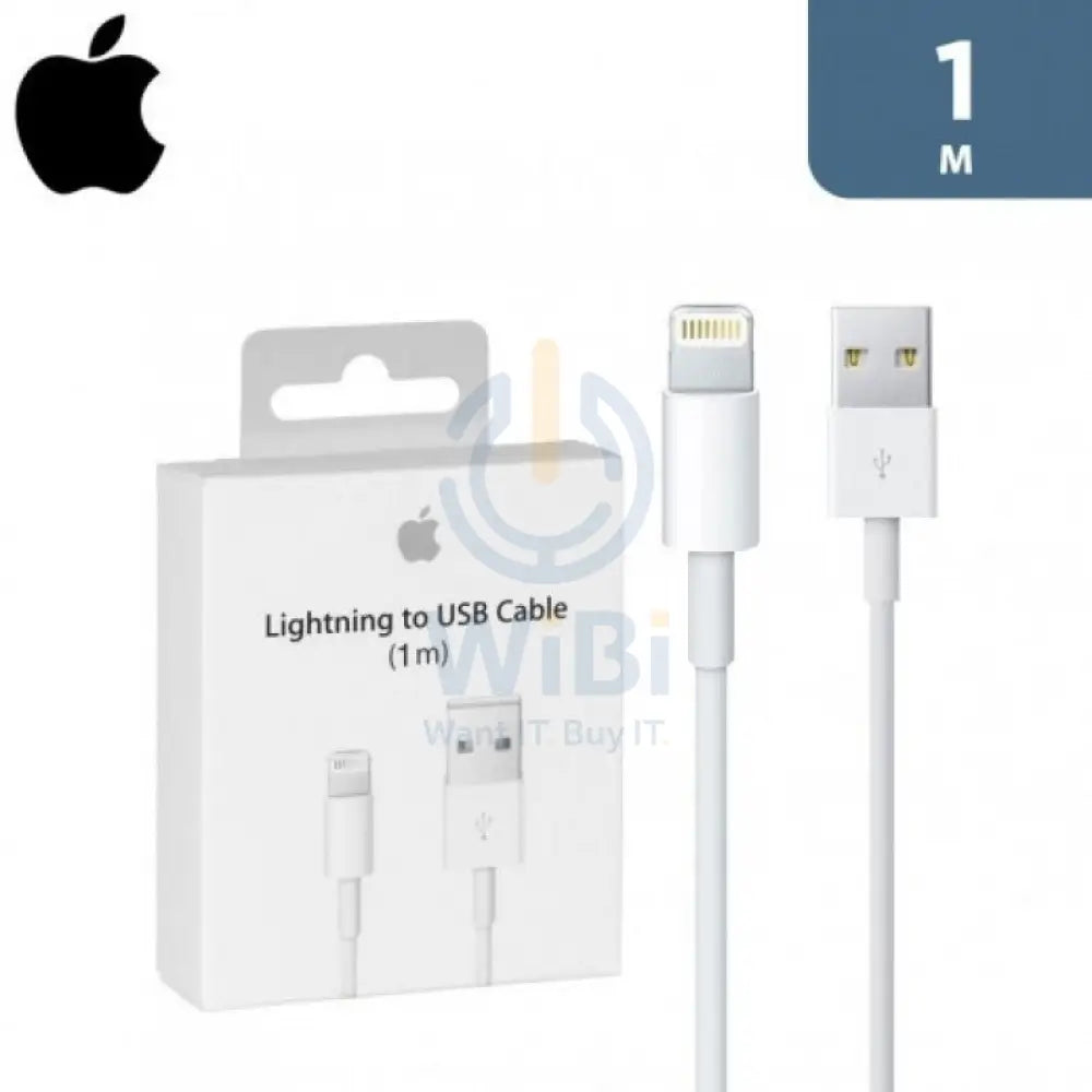 Apple Lightning to USB Cable - 1M / White Accessories > Cables & Converters > Cables