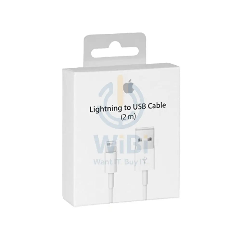 Apple Lightning to USB Cable - 2M / White Accessories > Cables & Converters > Cables