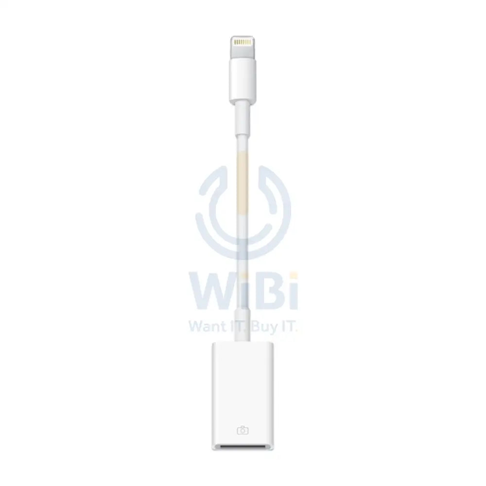 Apple Lightning to USB Camera Adapter - White Accessories > Cables & Converters > Cables