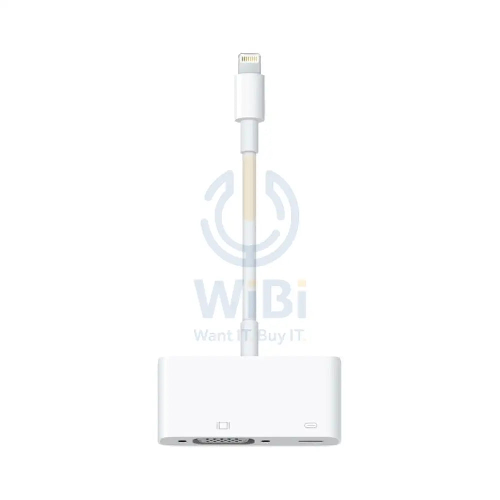 Apple Lightning to VGA Adapter White WIBI (Want IT. Buy