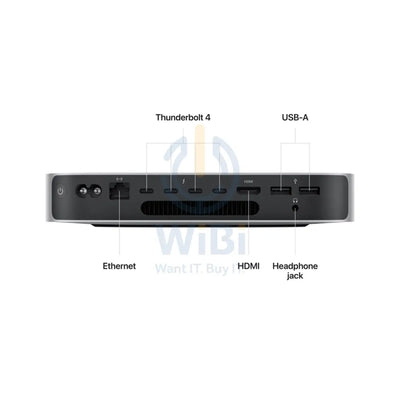 Apple Mac Mini - M2 Pro / 10-Core CPU / 16-Core GPU / 16-Core Neural Engine / 16GB RAM / 512GB SSD / 1YW Desktop &