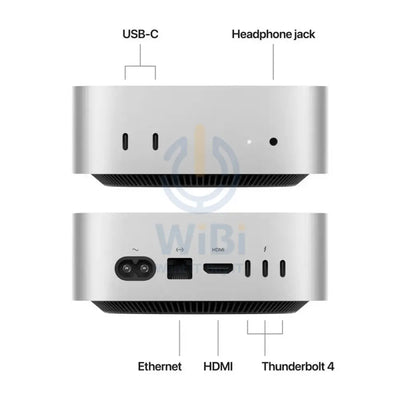 Apple Mac Mini - M4 / 10-Core CPU / 10-Core GPU / 16GB RAM / 512GB SSD / 1YW Desktop & All-In-One PCs > Desktop PCs
