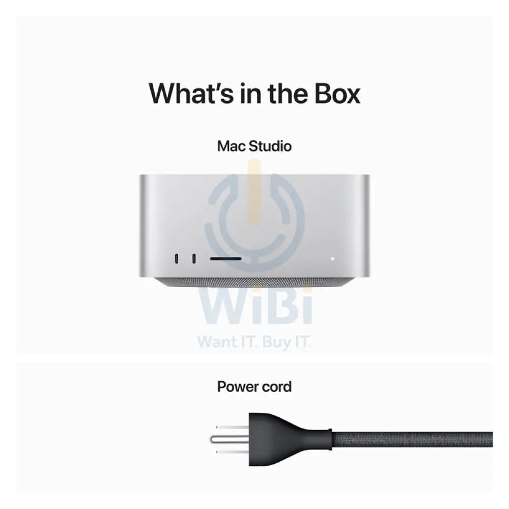 Apple Mac Studio - M2 Max / 12-Core CPU / 38-Core GPU / 16-Core Neural Engine / 64GB RAM / 1TB SSD / 1YW Desktop &