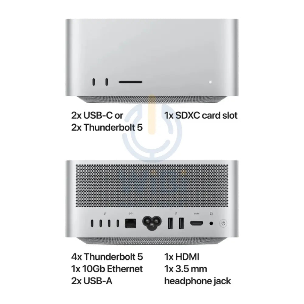 Apple Mac Studio - M4 Max / 14-Core CPU / 32-Core GPU / 16-Core Neural Engine / 36GB RAM / 512GB SSD / 1YW Desktop &
