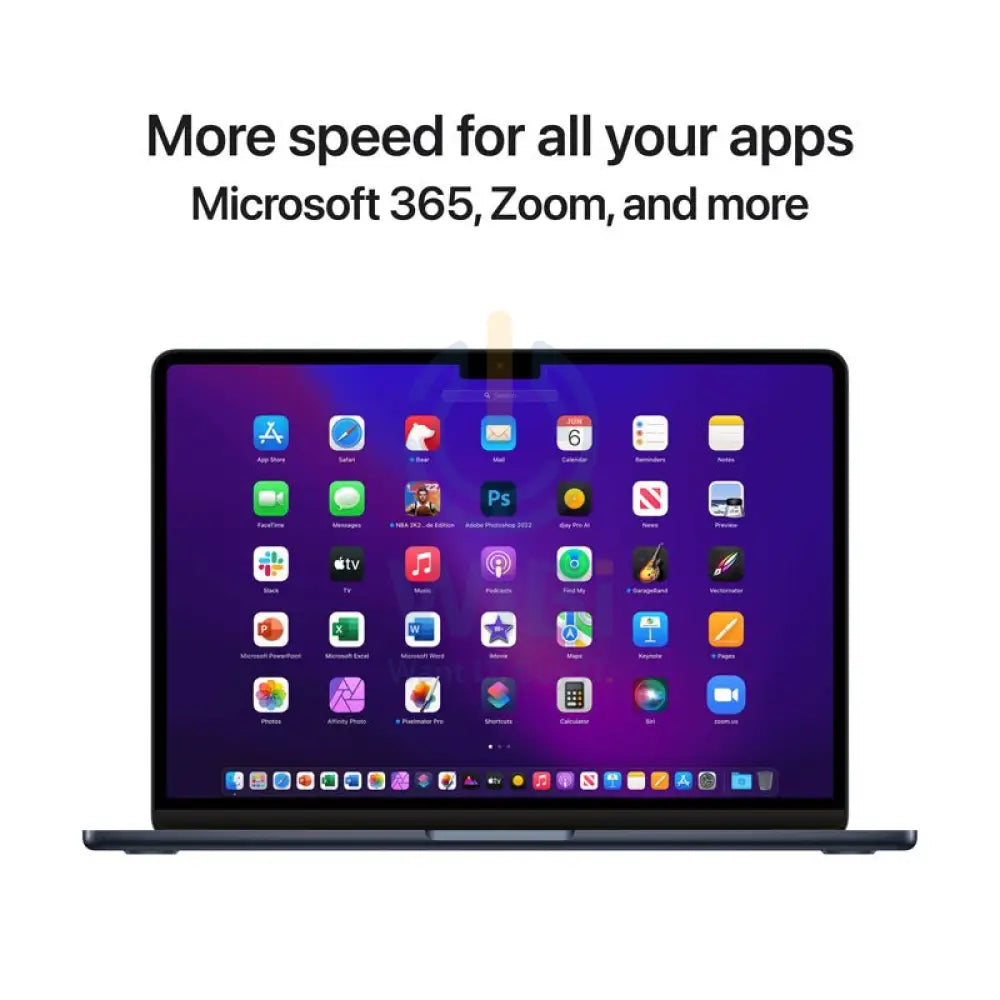 Apple MacBook Air - 13.6’’ / M2 / 8-Core CPU / 10-Core GPU / 24GB RAM / 1TB SSD / Arb/Eng / Midnight / 1YW Laptops