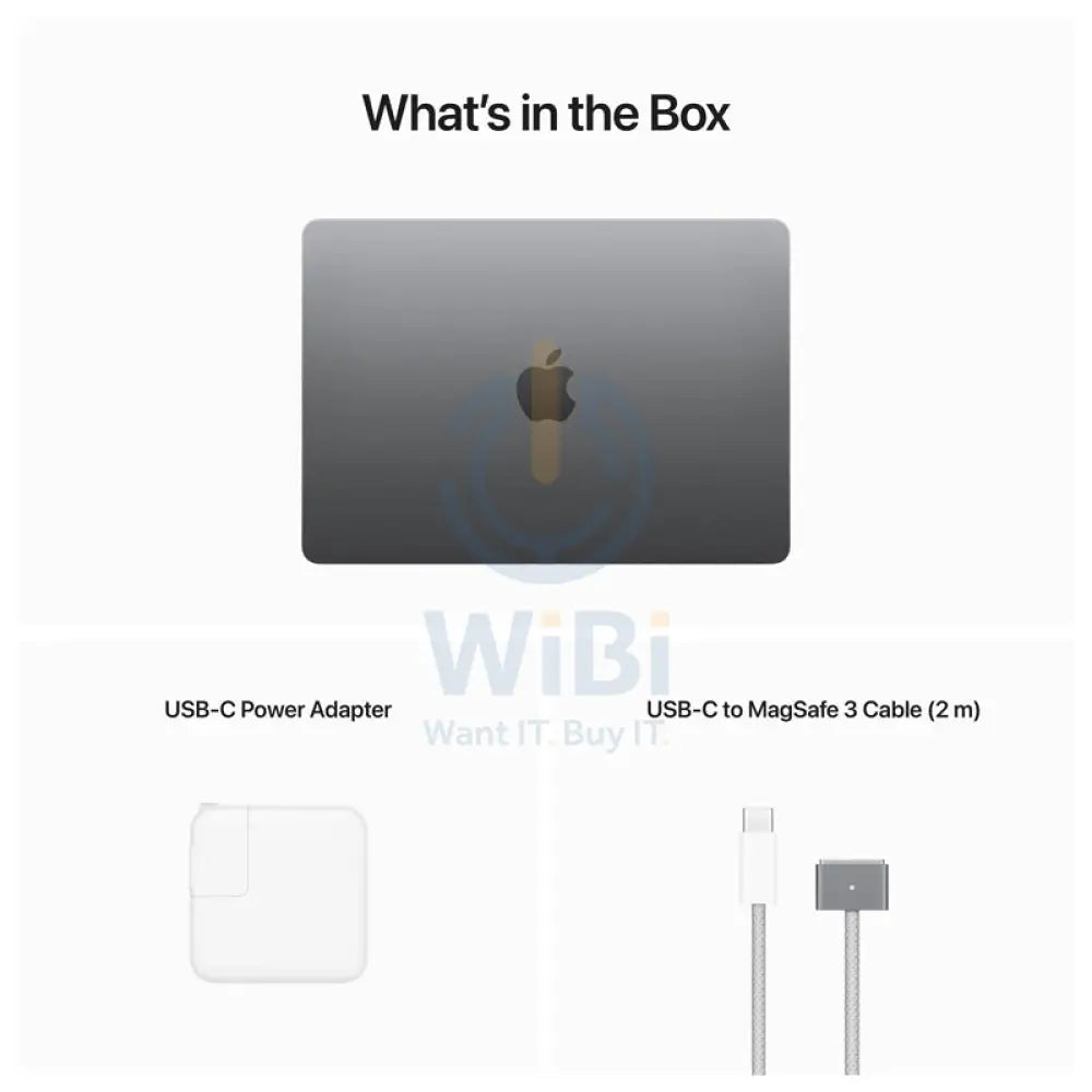 Apple MacBook Air - 13.6’’ / M2 / 8-Core CPU / 10-Core GPU / 24GB RAM / 2TB SSD / Arb/Eng / Space Grey / 1YW Laptops