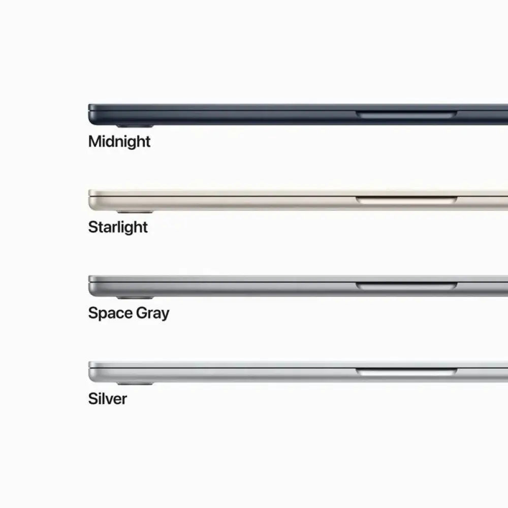Apple MacBook Air - 15.3’’ / M2 / 8-Core CPU / 10-Core GPU / 8GB RAM / 512GB SSD / Arb/Eng / Starlight / 1YW Laptops