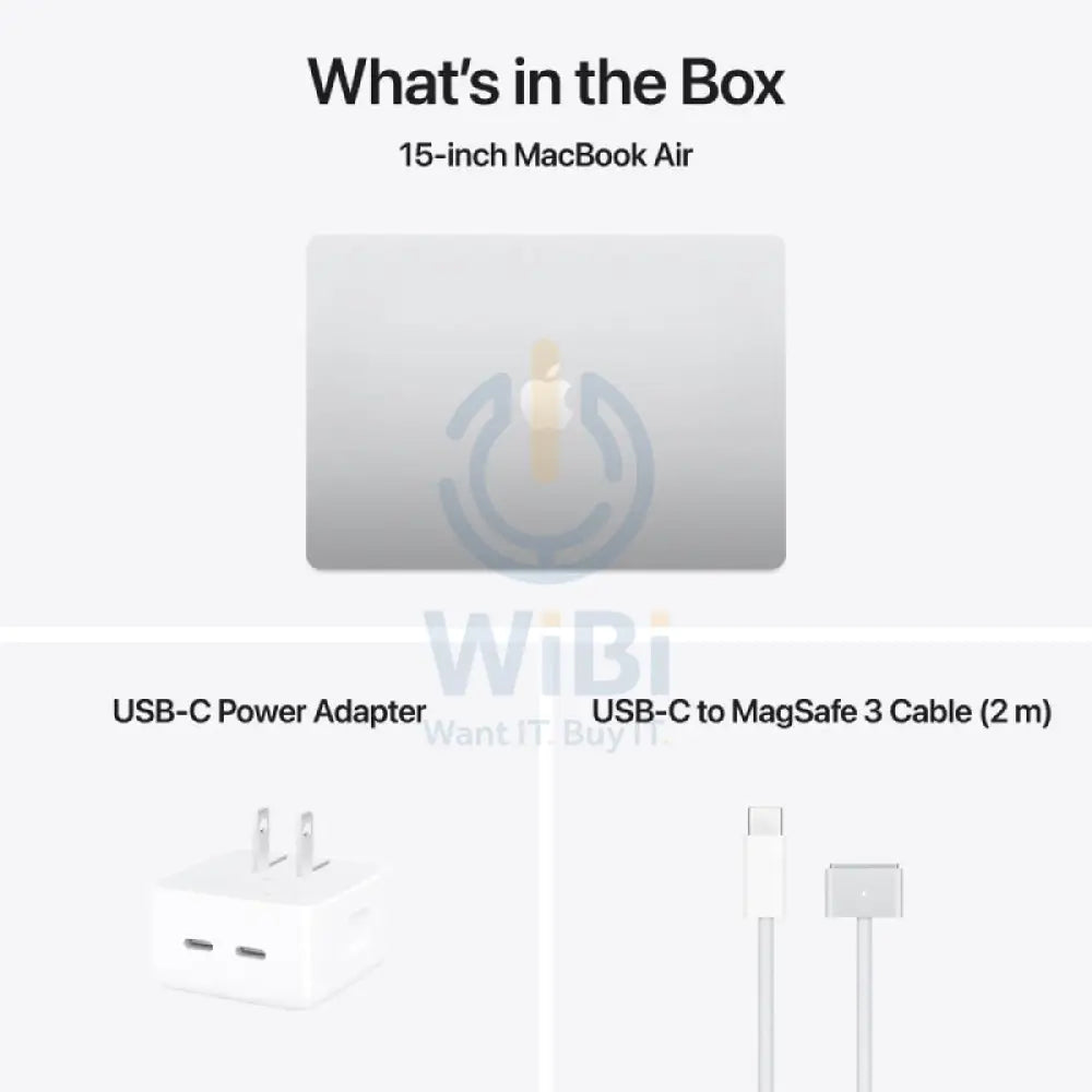 Apple MacBook Air - 15.3’’ / M4 / 10-Core CPU / 10-Core GPU / 16-Core Neural Engine / 16GB RAM / 256GB SSD / Silver