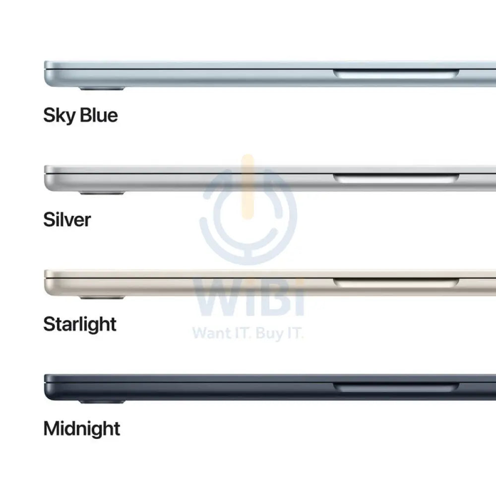 Apple MacBook Air - 15.3’’ / M4 / 10-Core CPU / 10-Core GPU / 16-Core Neural Engine / 16GB RAM / 512GB SSD / Midnight