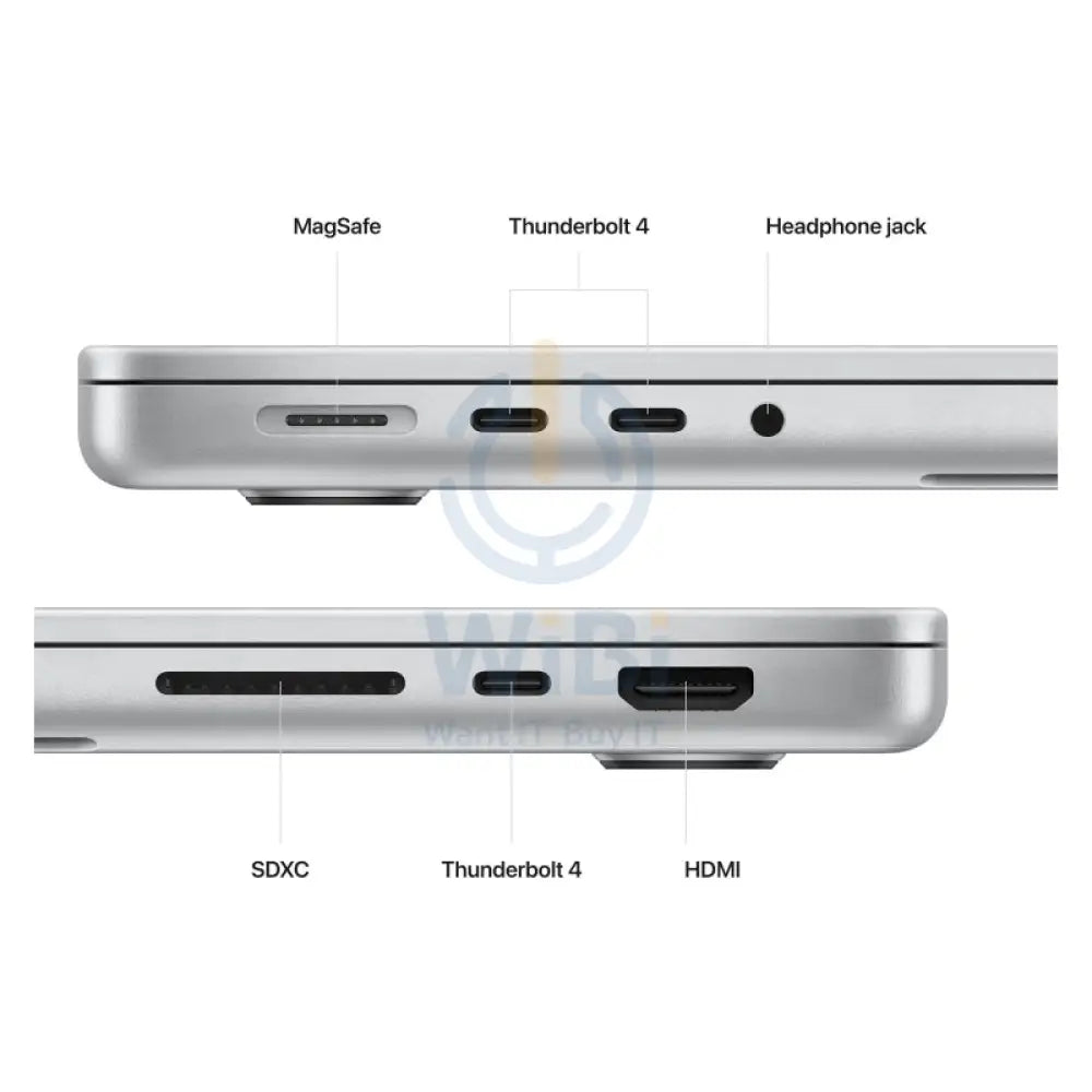 Apple MacBook Pro - 14.2’’ / M2 Pro / 12-Core CPU / 19-Core GPU / 16GB RAM / 1TB SSD / Arb/Eng / Silver / 1YW Laptops