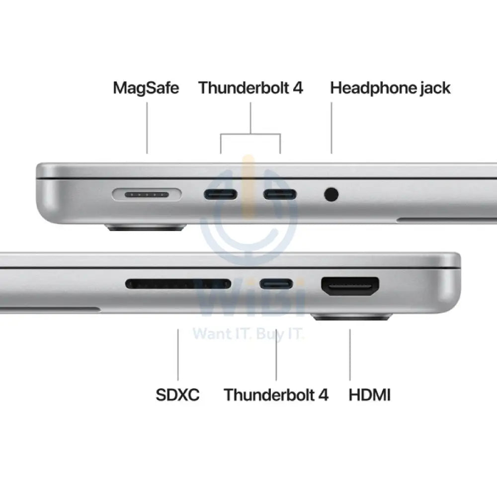 Apple MacBook Pro - 14.2’’ / M4 / 10-Core CPU / 10-Core GPU / 16GB RAM / 1TB SSD / Silver / 1YW Laptops