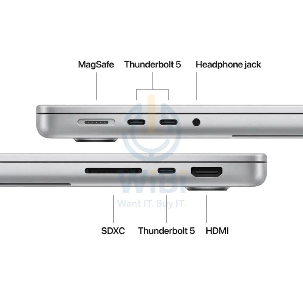Apple MacBook Pro - 14.2’’ / M4 Max / 14-Core CPU / 32-Core GPU / 36GB RAM / 1TB SSD / Silver / 1YW Laptops