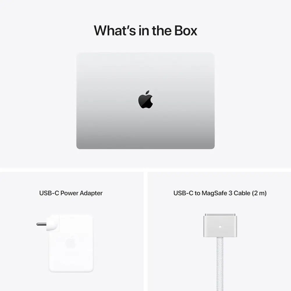 Apple MacBook Pro - 16.2’’ / M1 Max / 10-Core CPU / 32-Core GPU / 32GB RAM / 1TB SSD / Arb/Eng / Silver / 1YW Laptops