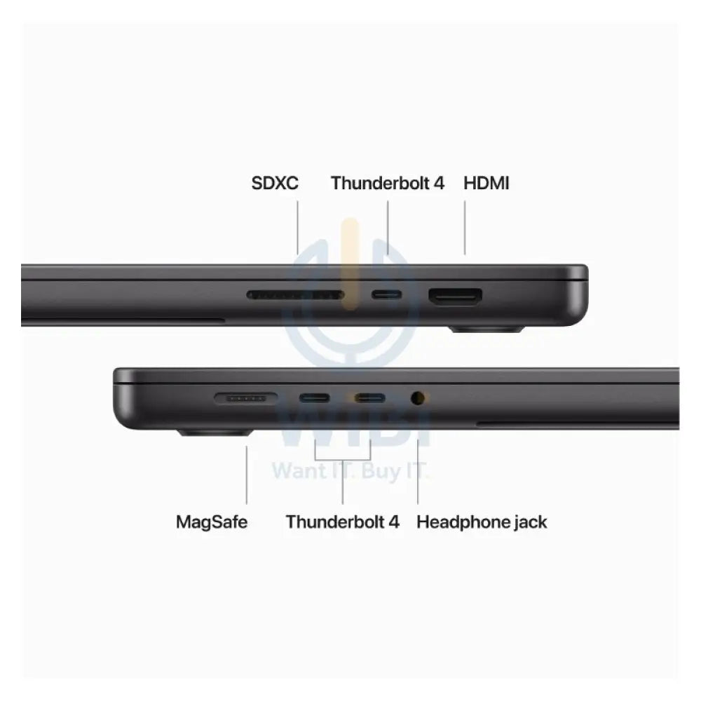 Apple MacBook Pro - 16.2’’ / M3 Max / 14-Core CPU / 30-Core GPU / 36GB RAM / 1TB SSD / Arb/Eng / Space Black / 1YW