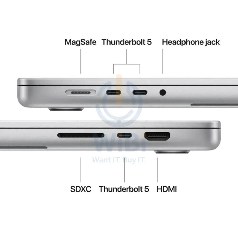 Apple MacBook Pro - 16.2’’ / M4 Pro / 14-Core CPU / 20-Core GPU / 24GB RAM / 512GB SSD / Silver / 1YW Laptops