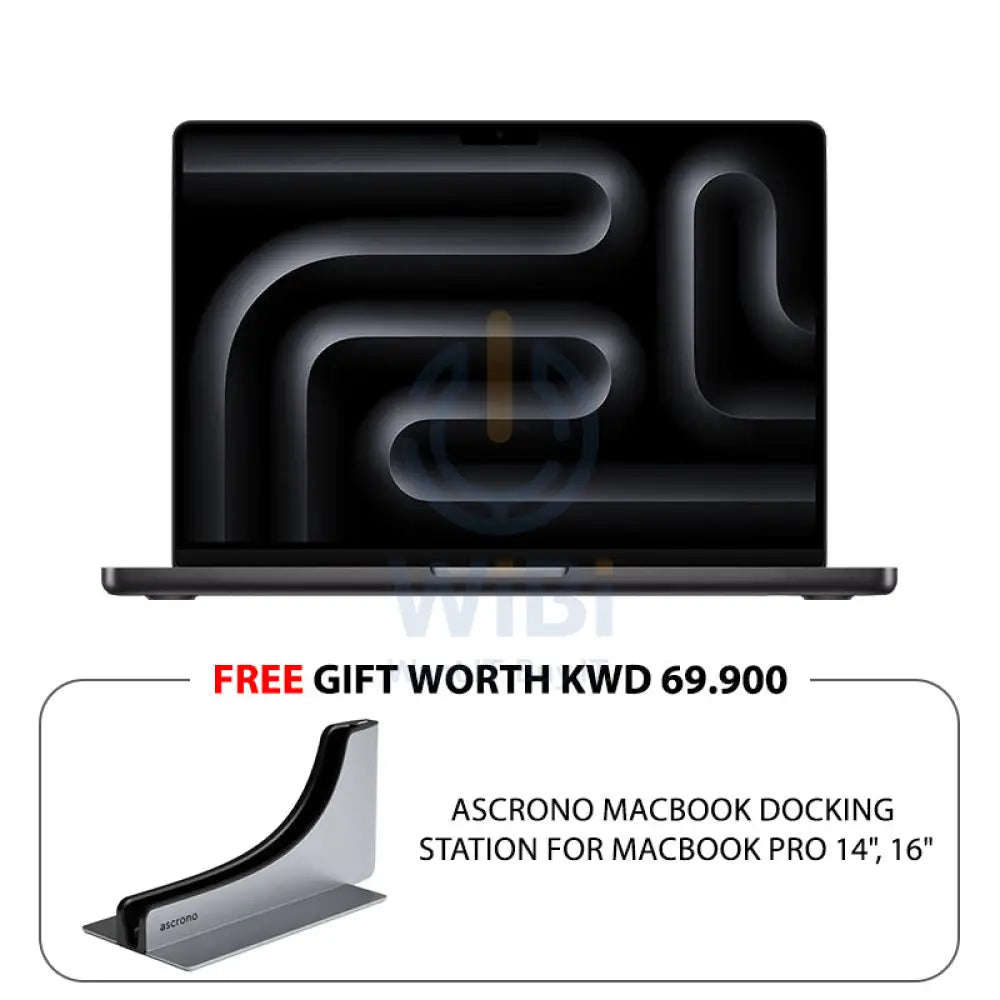 Apple MacBook Pro - 16.2’’ / M4 Pro / 14-Core CPU / 20-Core GPU / 48GB RAM / 1TB SSD / Space Black / 1YW Laptops