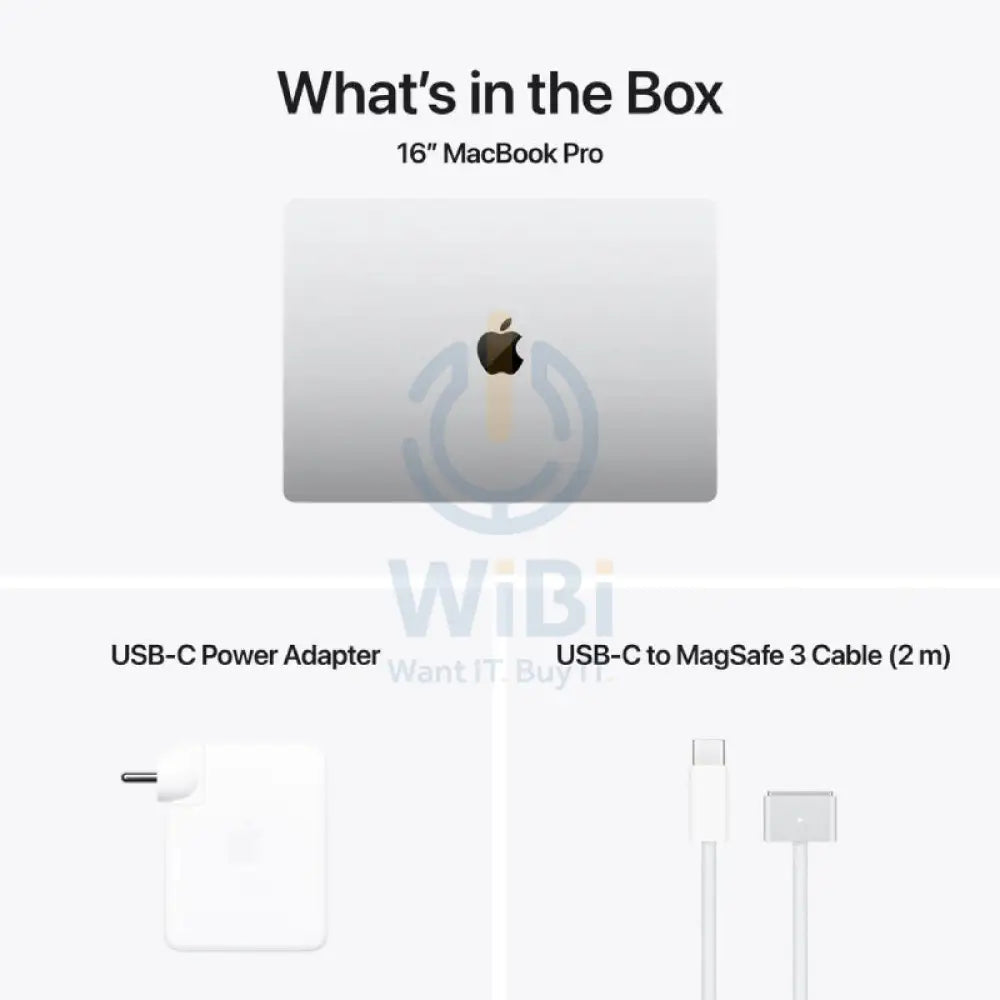 Apple MacBook Pro - 16.2’’ / M4 Max / 16-Core CPU / 40-Core GPU / 48GB RAM / 1TB SSD / Silver / Arabic/English / 1YW