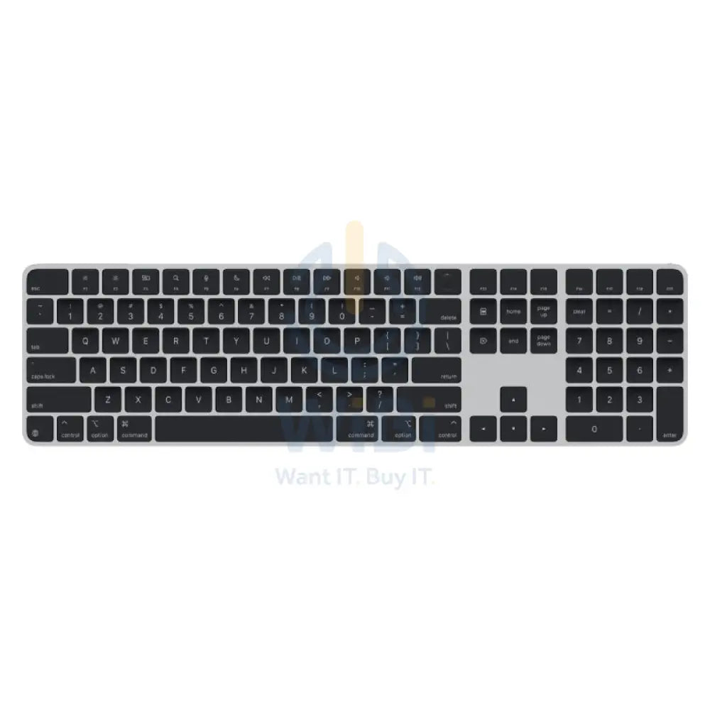 Apple Magic Keyboard with Touch ID and Numeric Arabic Keypad for Mac - Black Accessories > Keyboard & Mouse