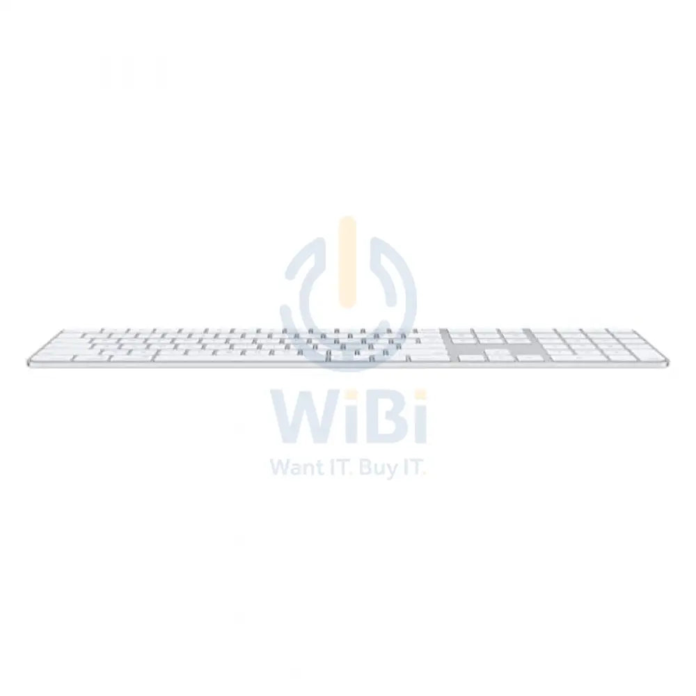 Apple Magic Keyboard with Touch ID Numeric Mac - Bluetooth / Arb/Eng / White Accessories > Keyboard & Mouse