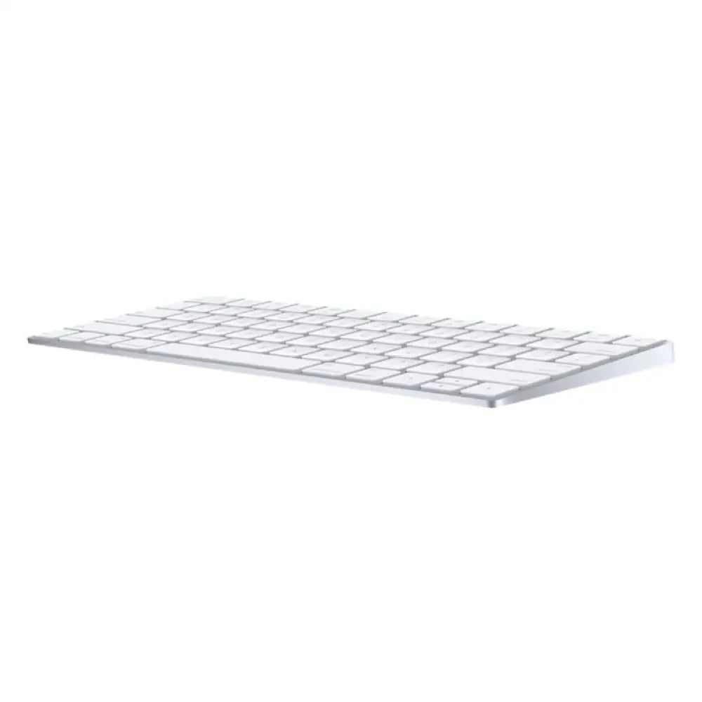 Apple Magic Wireless Rechargeable Keyboard - Bluetooth / Lightning / Wireless / Arb/Eng / White Accessories > Keyboard