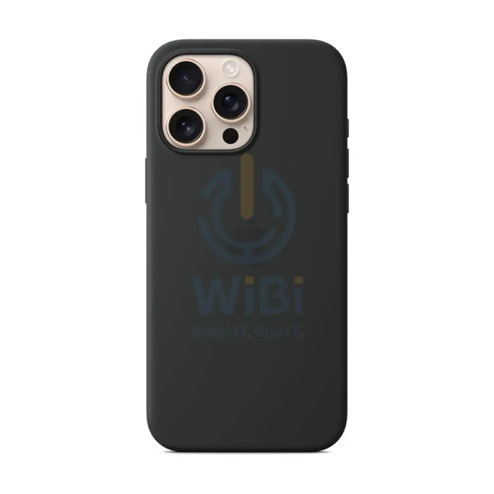 Apple Silicone Case with MagSafe - Apple iPhone 16 Pro Max / Black Accessories > Mobiles & Tablets > Mobiles > Covers &