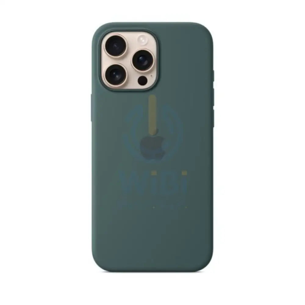 Apple Silicone Case with MagSafe - Apple iPhone 16 Pro Max / Lake Green Accessories > Mobiles & Tablets > Mobiles >