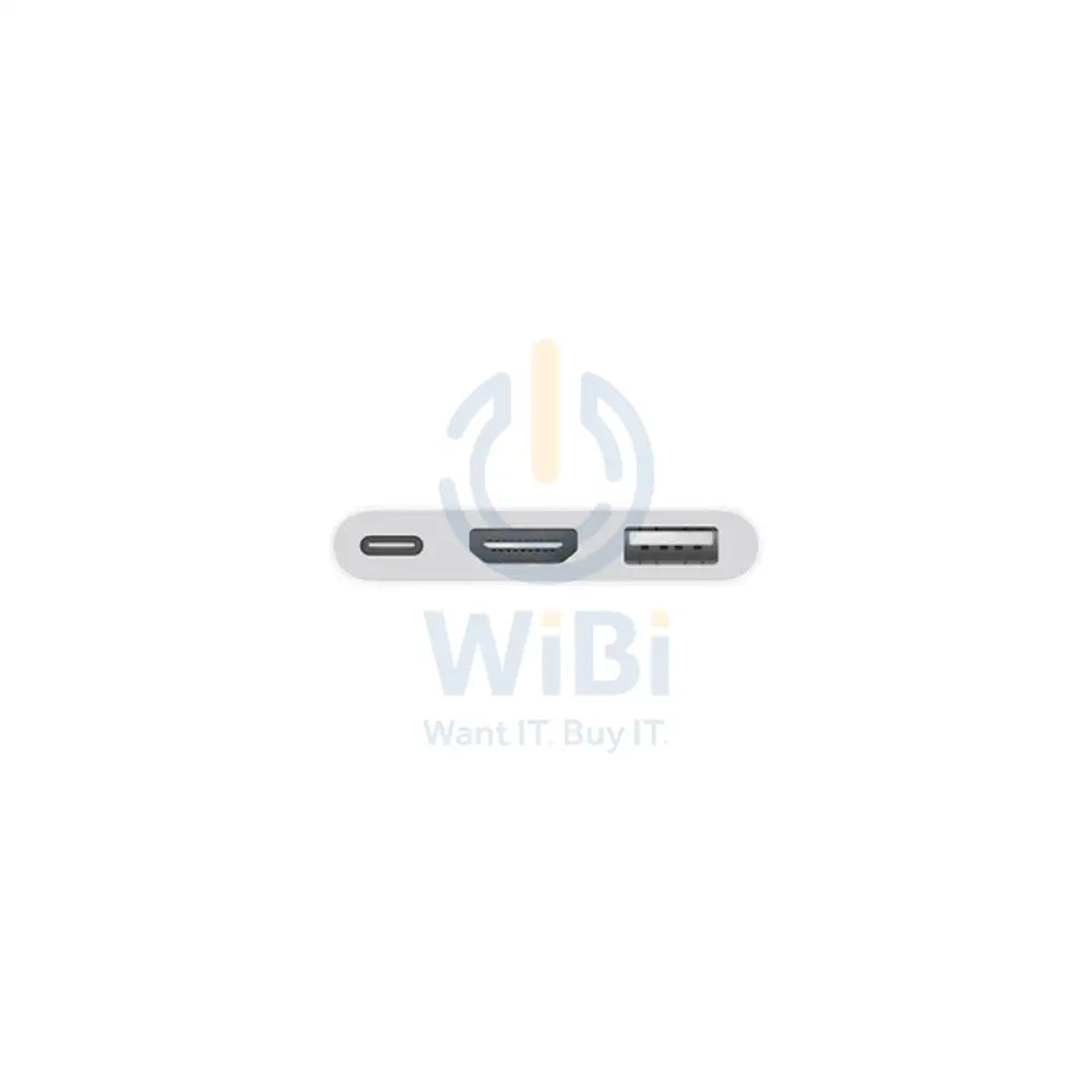 Apple USB Type-C Digital AV Multiport Adapter - HDMI / USB-A / White Accessories > Cables & Converters > Cables