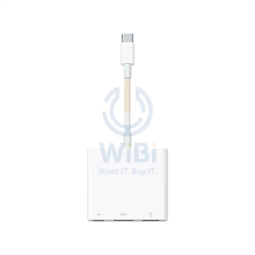 Apple USB Type-C Digital AV Multiport Adapter - HDMI / USB-A / White Accessories > Cables & Converters > Cables