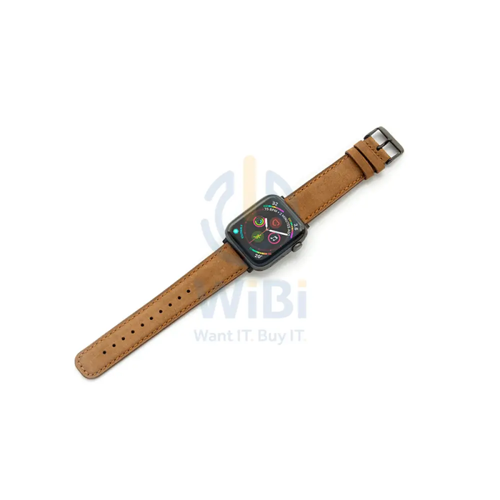 Apple Watch Bands 38/40/41mm - Desert Brown Leather Accessories > Smart Watches > Straps