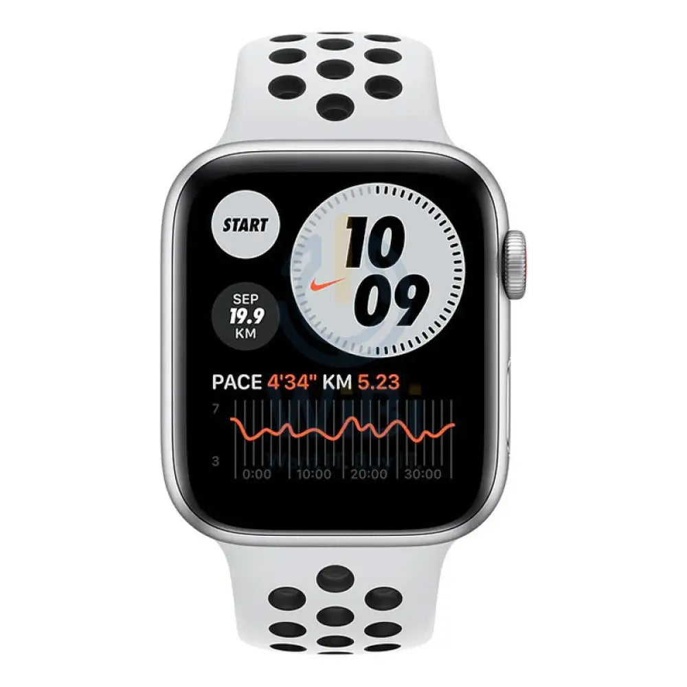 Apple Watch Nike SE with Sport Band - LTPO OLED / 44mm / Bluetooth / Wi-Fi / Black Nike Smart Watches