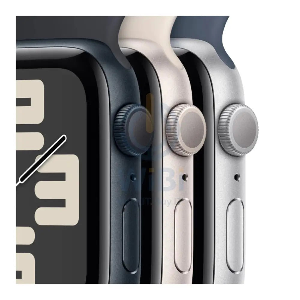 Apple Watch SE (2nd Gen) with Sport Band - LTPO OLED / 44mm / Medium/Large / Bluetooth / Wi-Fi / Storm Blue Smart