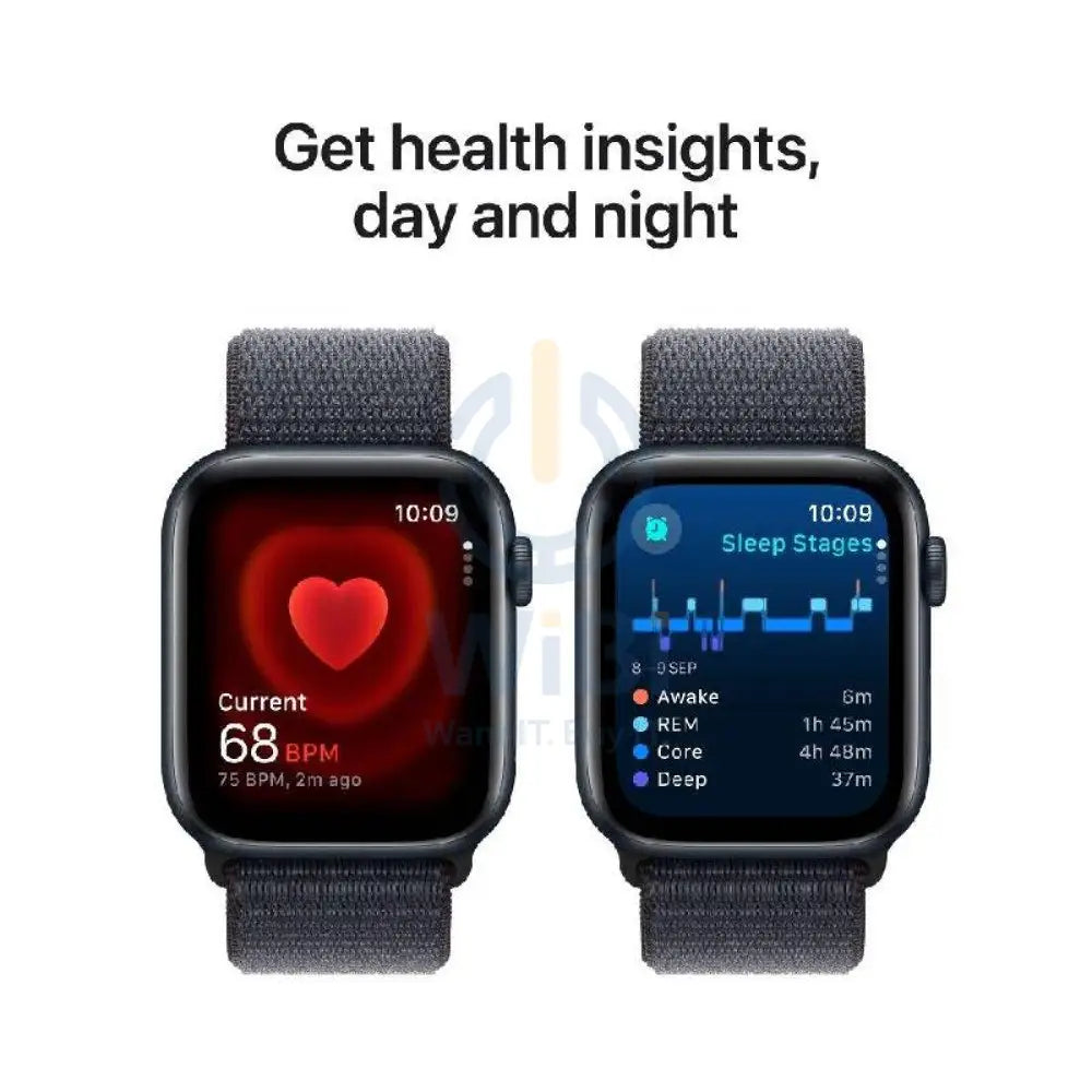 Apple Watch SE (2nd Gen) with Sport Loop - LTPO OLED / 40mm / Bluetooth / Wi-Fi / Ink Smart Watches
