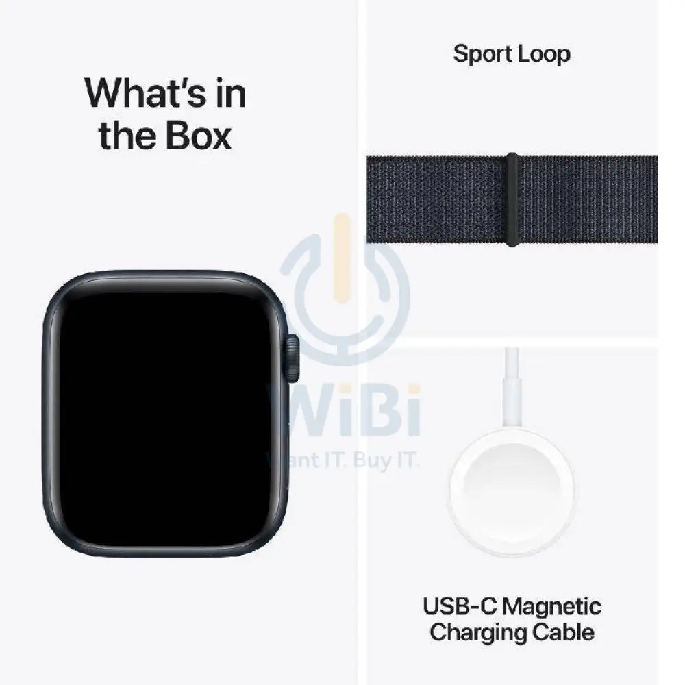 Apple Watch SE (2nd Gen) with Sport Loop - LTPO OLED / 40mm / Bluetooth / Wi-Fi / Ink Smart Watches