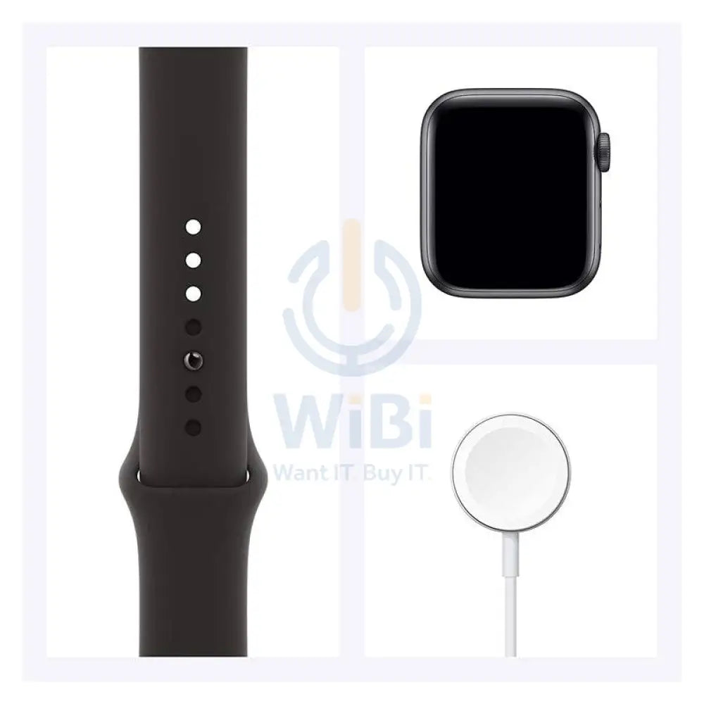 ابل ساعة الإصدار 6 - OLED / 32 جيجابايت / 40 مم / بلوتوث / / واي-فاي / خلوي / رمادي - - ابل منتجات