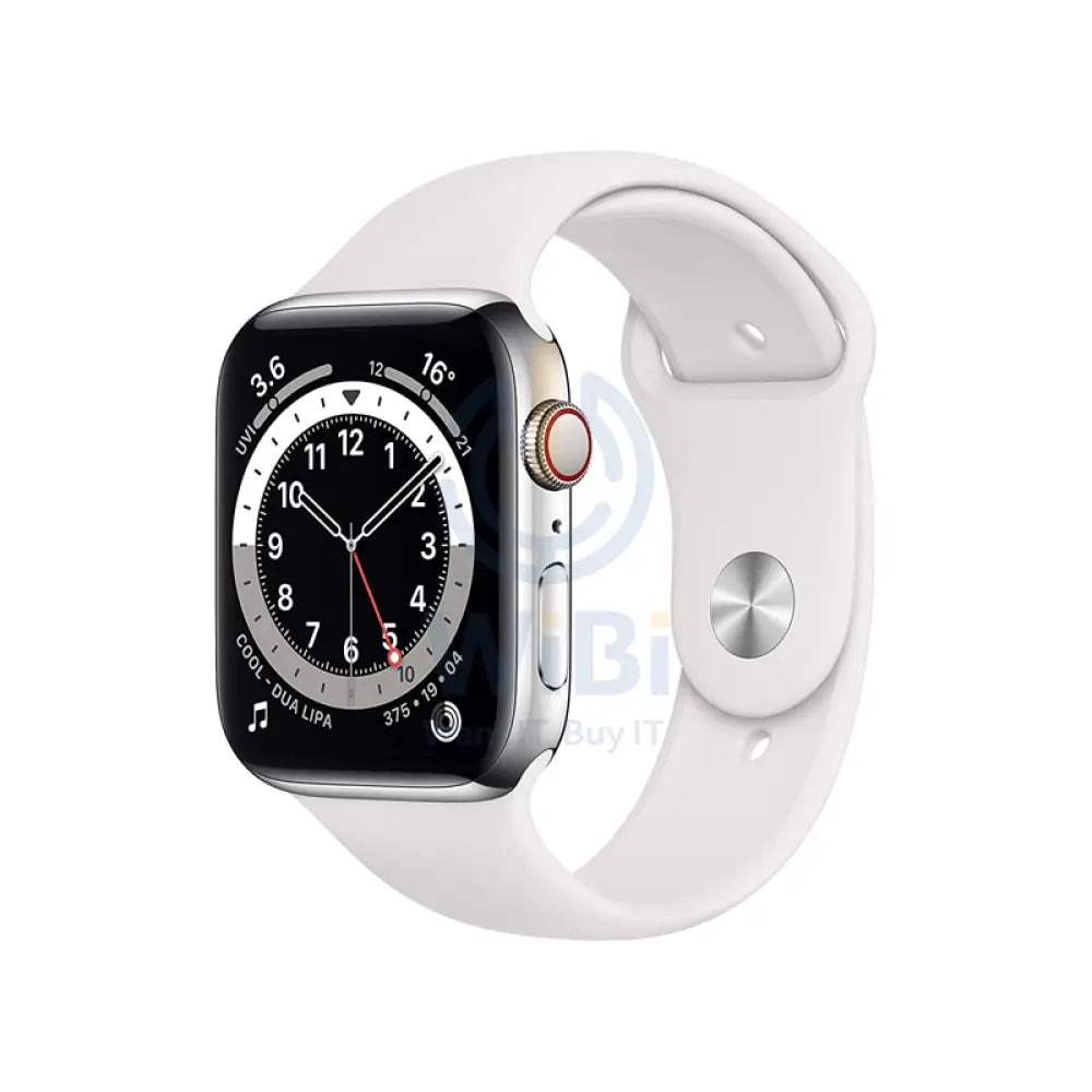 Apple Watch Series 6 - OLED / 32GB / 44mm / Bluetooth / Wi-FI / Cellular / Silver