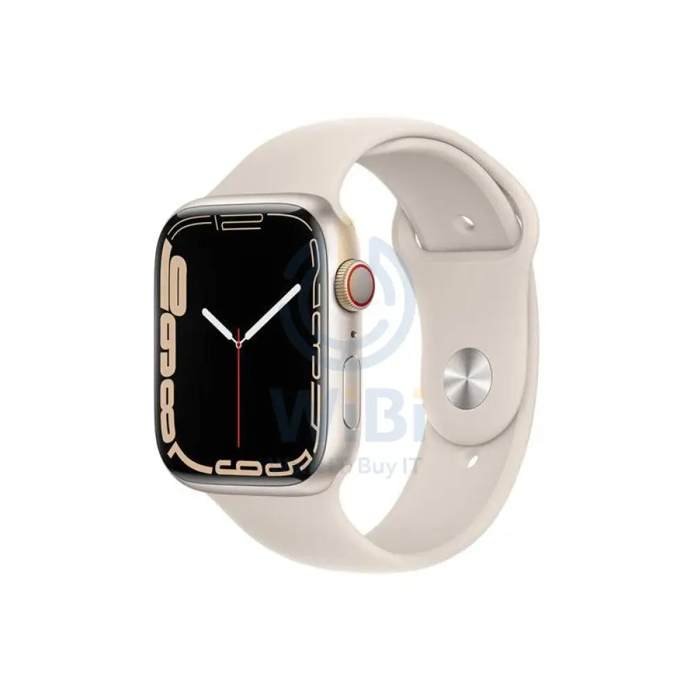 Apple Watch Series 7 - OLED / 32GB / 41mm / Bluetooth / Wi-Fi / Cellular / Starlight Smart Watches > Offer Zone