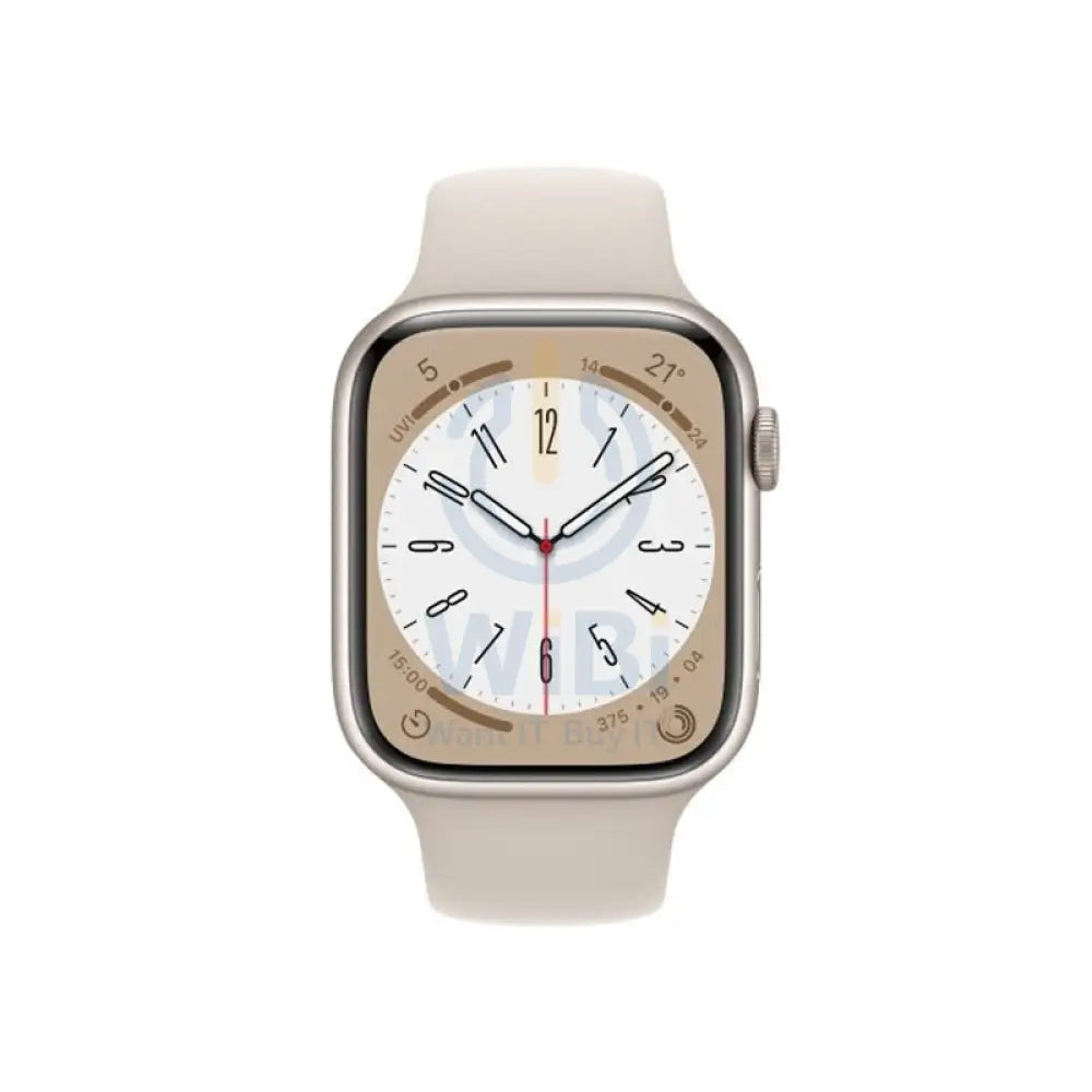Apple Watch Series 8 - OLED / 32GB / 41mm / Bluetooth / Wi-Fi / Starlight Smart Watches > Offer Zone