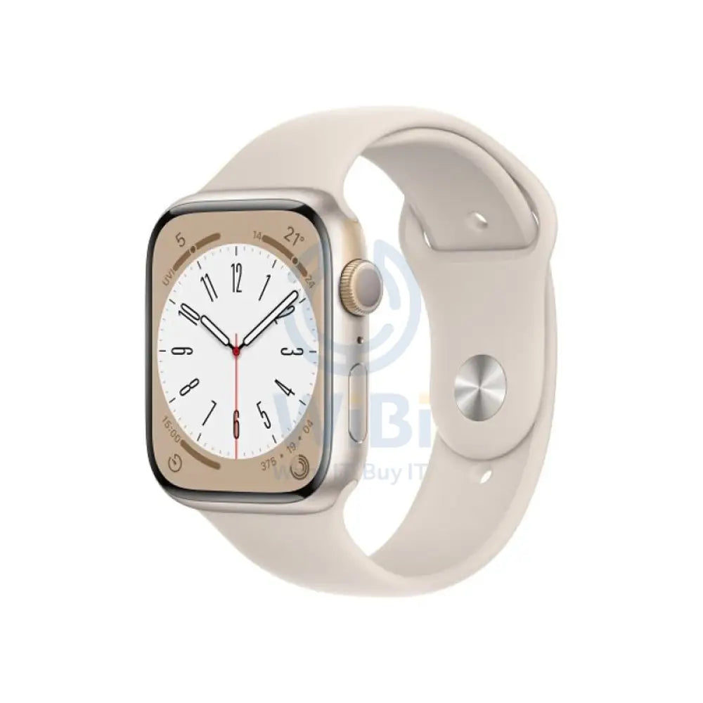 Apple Watch Series 8 - OLED / 32GB / 41mm / Bluetooth / Wi-Fi / Starlight Smart Watches > Offer Zone