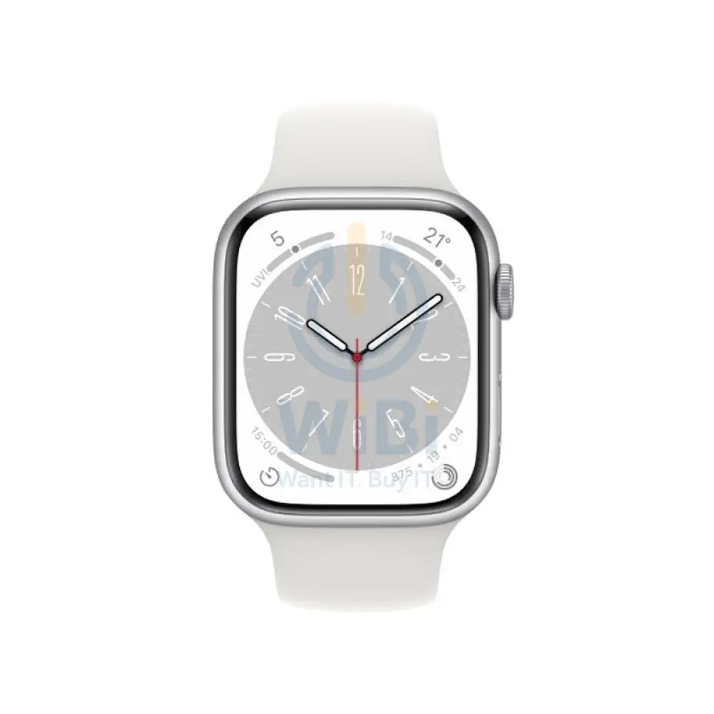 Apple Watch Series 8 - OLED / 32GB / 45mm / Bluetooth / Wi-Fi / Silver
