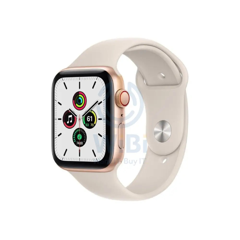 Apple Watch Series SE - OLED / 32GB / 44mm / Bluetooth / Wi-Fi / Cellular / Starlight Smart Watches > Offer Zone