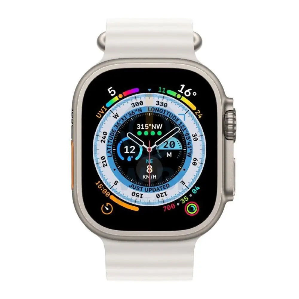 Apple Watch Ultra - LTPO OLED / 32GB / 49mm / Bluetooth / Wi-Fi / Cellular / White Ocean Band Smart Watches > Offer Zone