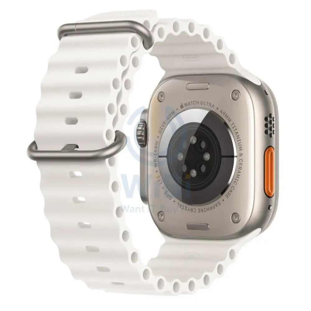 Apple Watch Ultra - LTPO OLED / 32GB / 49mm / Bluetooth / Wi-Fi / Cellular / White Ocean Band Smart Watches > Offer Zone