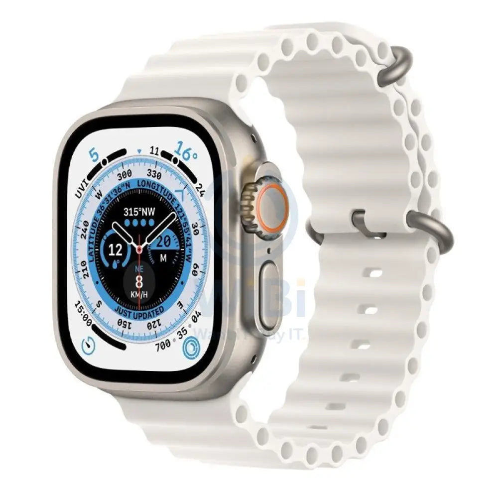 Apple Watch Ultra - LTPO OLED / 32GB / 49mm / Bluetooth / Wi-Fi / Cellular / White Ocean Band Smart Watches > Offer Zone