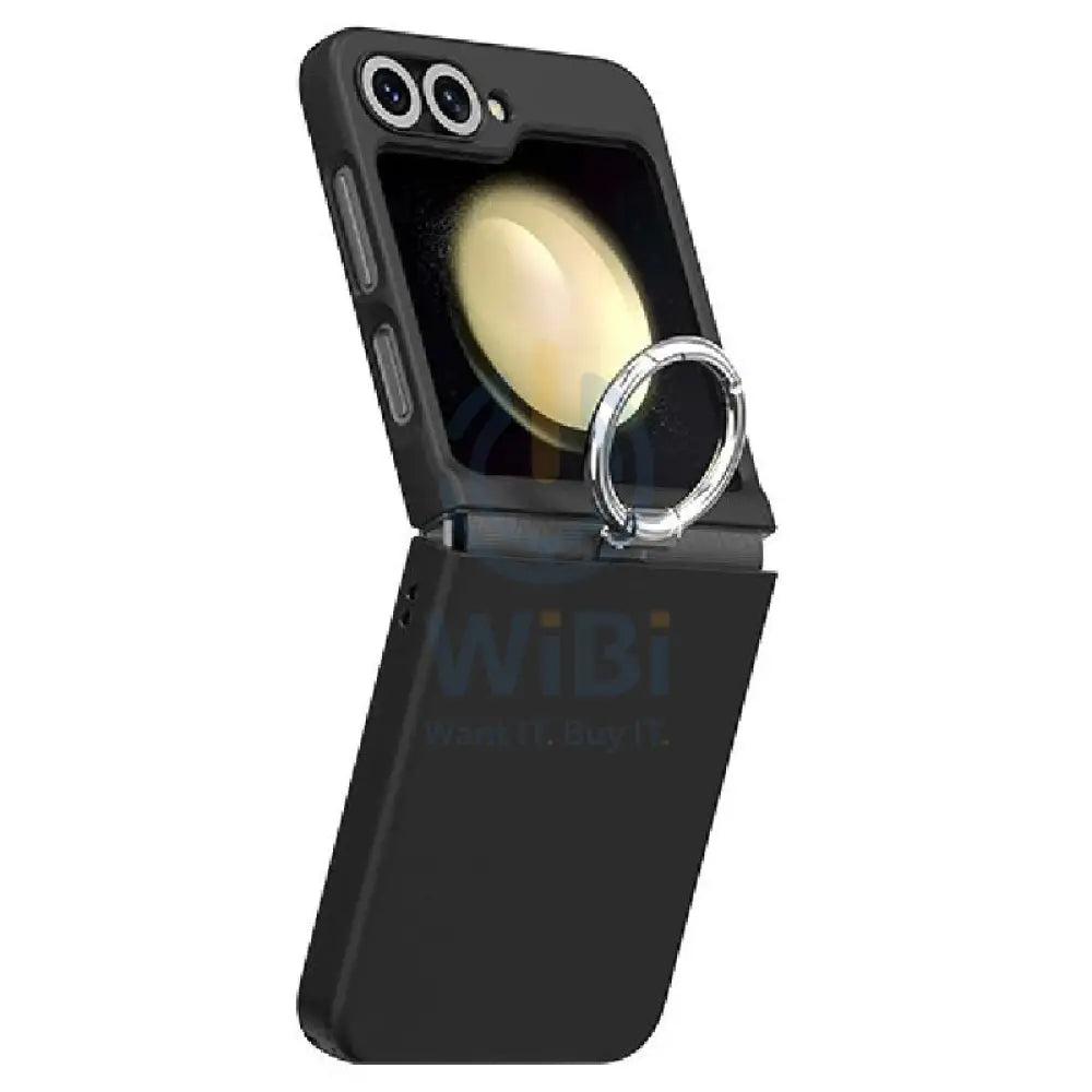 Araree Aero Flex Case With Finger Ring Holder - Samsung Galaxy Z Flip 6 / Black Accessories > Mobiles & Tablets >