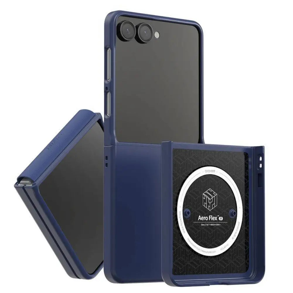 Araree Aero Flex Magsafe Case - Samsung Galaxy Z Flip 7 / Navy Accessories > Mobiles & Tablets > Mobiles > Covers &